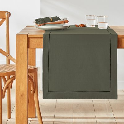 Chemin de table lin/coton lavé Métis Bourdon LA REDOUTE INTERIEURS