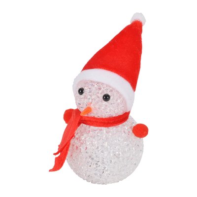 Bonhomme de neige eva lumineux DOUCEUR D'INTÉRIEUR