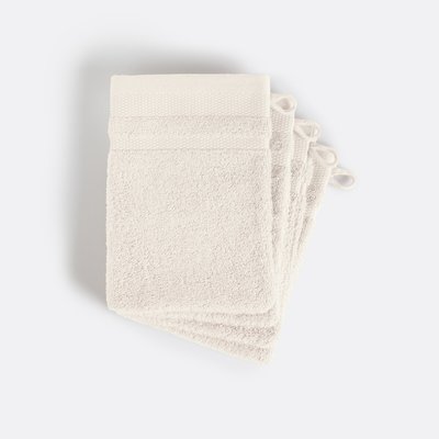 Set of 4 Kheops 600g/m2 Combed Cotton Washcloths LA REDOUTE INTERIEURS
