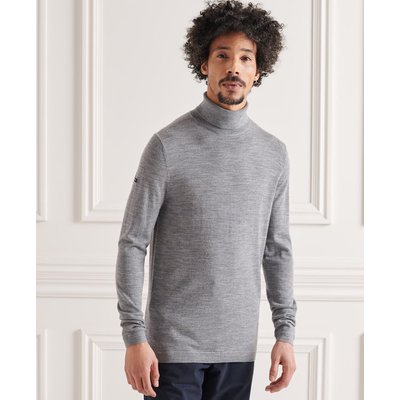 Pull à col roulé en mérinos SUPERDRY