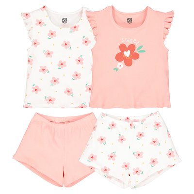 Lot de 2 pyjashorts en côte LA REDOUTE COLLECTIONS