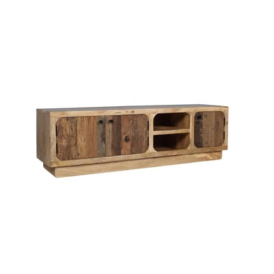 Meuble TV bois de manguier et bois recyclé BARRY MADE IN MEUBLES 
