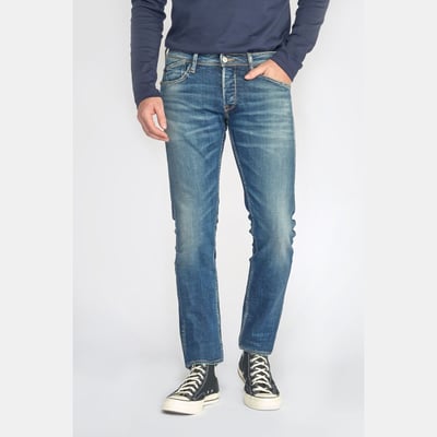 Jean Le Temps Des Cerises Taille 25US/35FR - Noir Délavé, Coupe Slim, Coton/Élasthanne