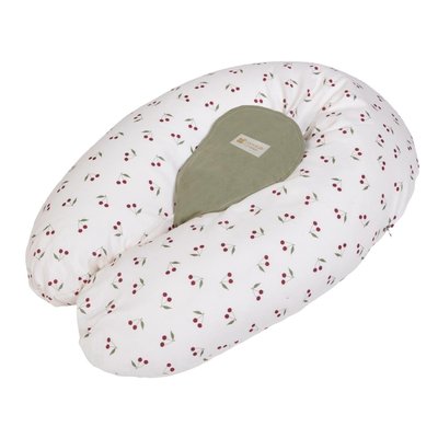 Coussin d'allaitement Multirelax+ Polyester coton Cerises CANDIDE