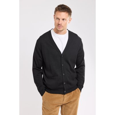 Cardigan boutonné en laine mérinos BERAC GUY DE BERAC