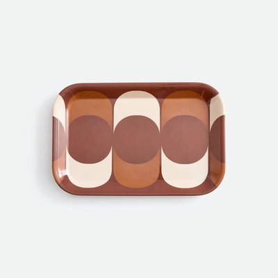 Plateau rectangulaire, imprimé vintage, taille S, LUIGI LA REDOUTE INTERIEURS