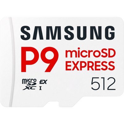 Carte Micro SD 512Go P9 Express Classe U3 V30 A1 SAMSUNG