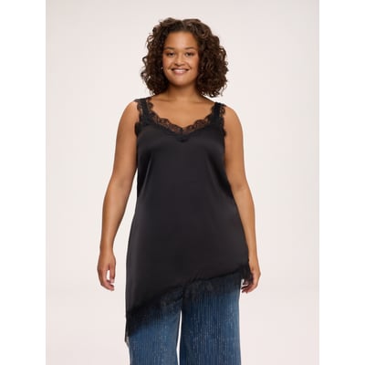 Top avec détails en dentelle FIORELLA RUBINO