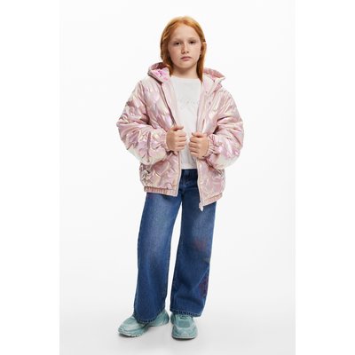 Manteau matelassé métallisé DESIGUAL