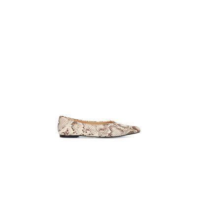 Ballerines avec imprimé serpent SACHA