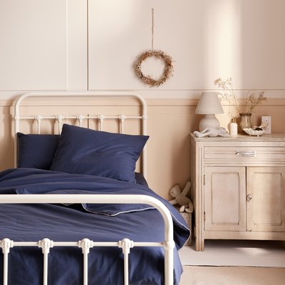 Parure de lit Housse de couette + 1 taie carrée, Made in France, NOCTURNE A DEMAIN