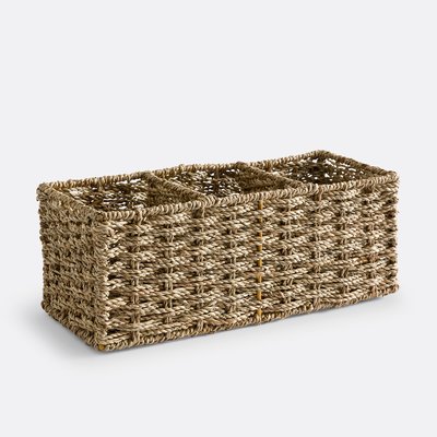 Multia Woven Straw Storage Basket LA REDOUTE INTERIEURS