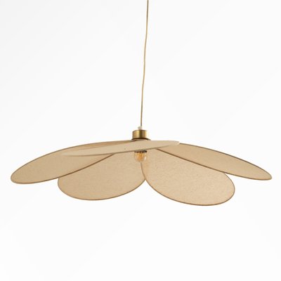 Suspension pétale en tissu et métal 75 cm - FLORA RENDEZ-VOUS DÉCO