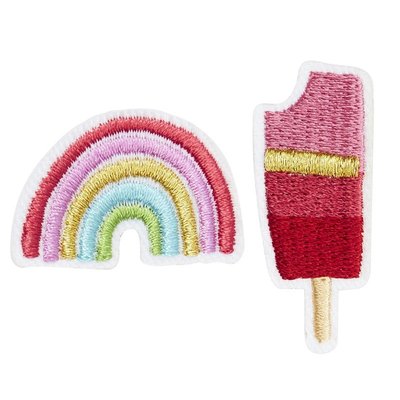 Broches brodées polyester DRAEGER PARIS
