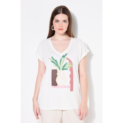 T-shirt, vase, encolure en V ULLA POPKEN