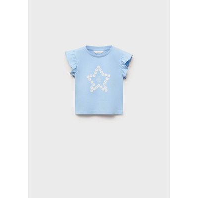T-shirt relief volants MANGO BABY