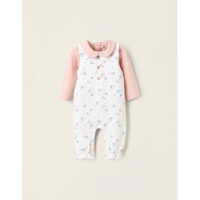 Body + Combinaison Grattée avec Motif ZIPPY