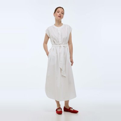 Robe chemise unie en coton BIO GOTS MONOPRIX
