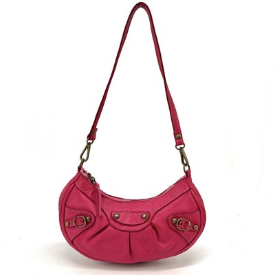 Sac à main en cuir vintage MISS LUNA OH MY BAG
