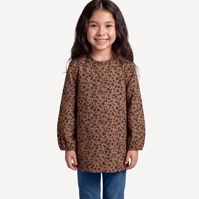 Tablier imprimé léopard LA REDOUTE COLLECTIONS
