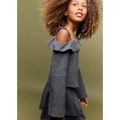 Jupe volants imprimée MANGO KIDS