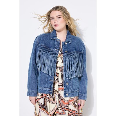 Veste en jean à franges, coupe Boxy Shape STUDIO UNTOLD