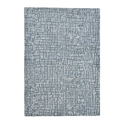 Tapis tufté main en laine vierge et viscose THEKO