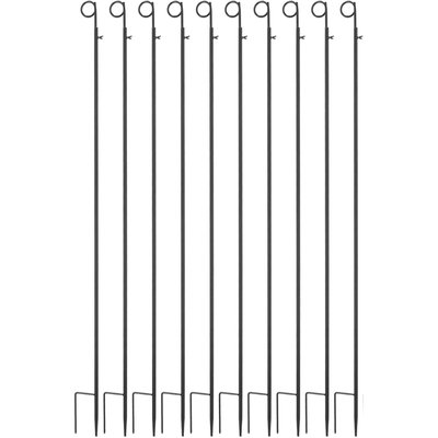 Support pour guirlande et éclairages extérieurs (Lot de 10) JARDINDECO