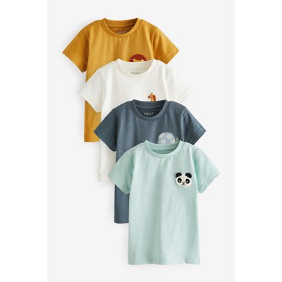 T-Shirts à manches courtes, lot de 4 NEXT