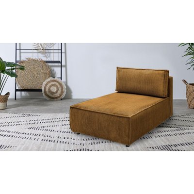 Méridienne pour canapé modulable 1 place(s) en velours côtelé, NIHAD BOBOCHIC