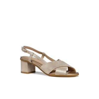 Sandalias slingback de piel Aurely 50 GEOX