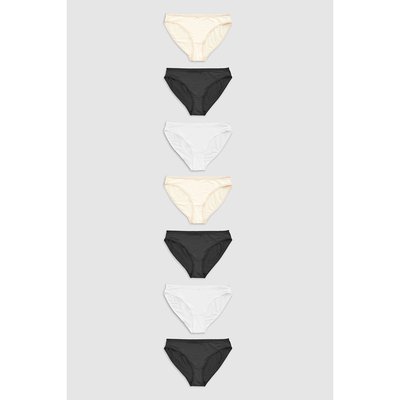 Culottes coupe échancrée, lot de 7 NEXT