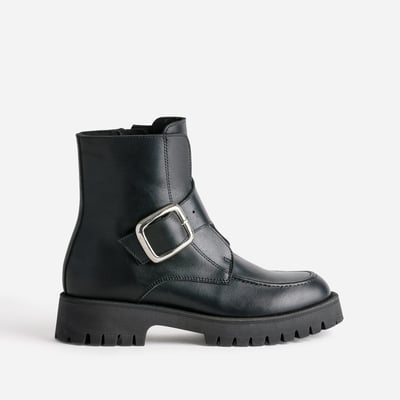 Boots en cuir ABELLA TEXTO