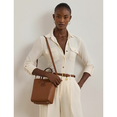 Petit sac cabas en cuir, à bandoulière, CAMERYN LAUREN RALPH LAUREN
