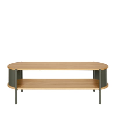 Meuble TV en bois et métal L120cm- PACO DRAWER