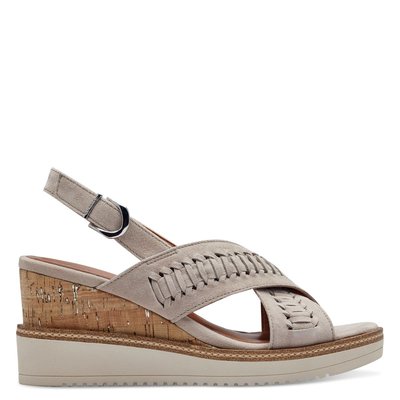 Sandale à talon en cuir TAMARIS