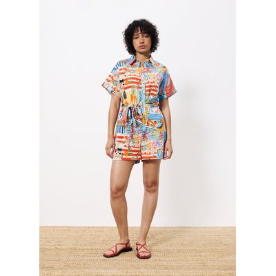 Combishort  en coton CLEMIRE FRNCH