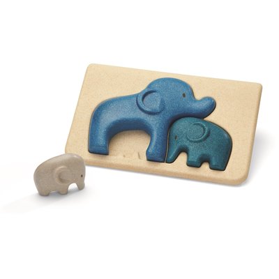 Mon premier puzzle - Elephant PLAN TOYS