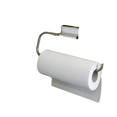 Lot de 2 barres pour rouleau porte essuie tout en métal CALICOSY
