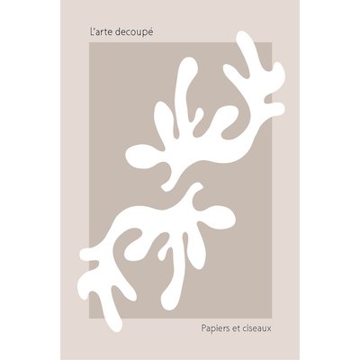 Tableau papiers et ciseaux HEXOA