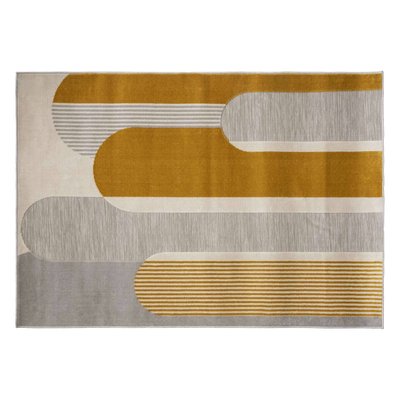 Tapis géométrique en relief ATMOSPHERA