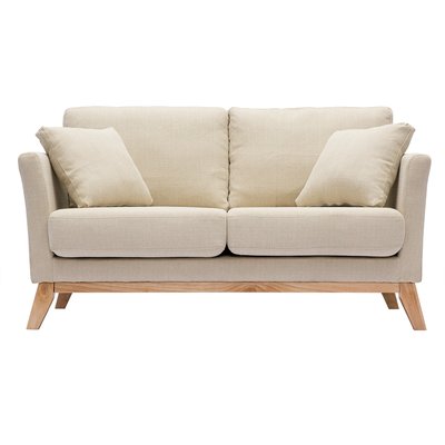 Canapé scandinave déhoussable 2 places OSLO MILIBOO