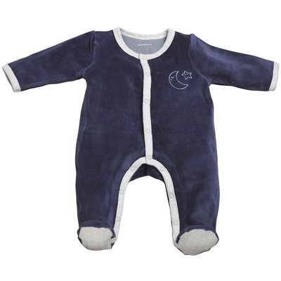 Pyjama bébé à manches longues en velours SAUTHON