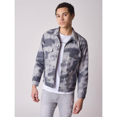 Veste jean tie and dye outlet