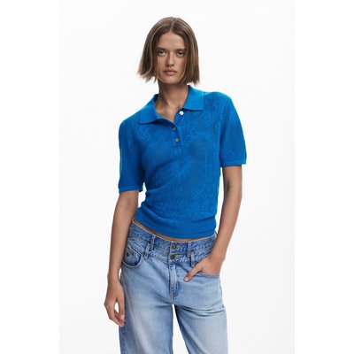 Desigual - Polo ajouré DESIGUAL