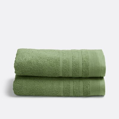 Set of 2 Zavara 100% Cotton Towels LA REDOUTE INTERIEURS