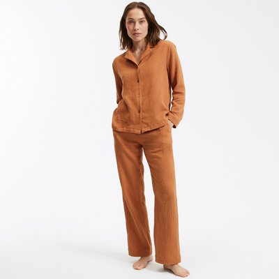 Pigiama in garza di cotone LA REDOUTE COLLECTIONS