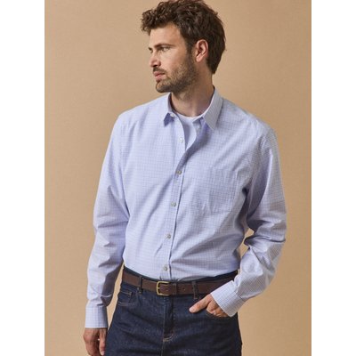Chemise carreaux Tattersall coupe contemporaine CYRILLUS