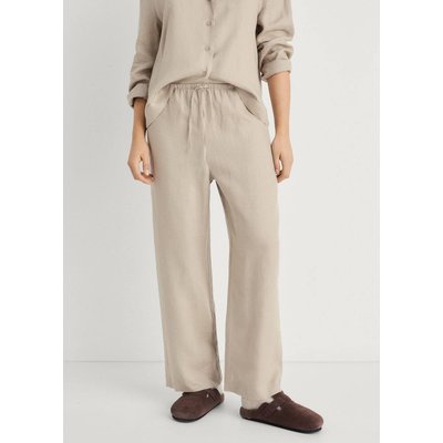 Pantalon lin MANGO