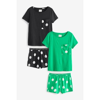 Pyjamas à manches courtes, lot de 2 NEXT